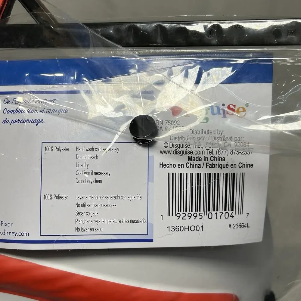 Disney Pixar Toy Story Halloween Costume “Forky” Boys Size Small (4-6) New - Picture 4 of 4